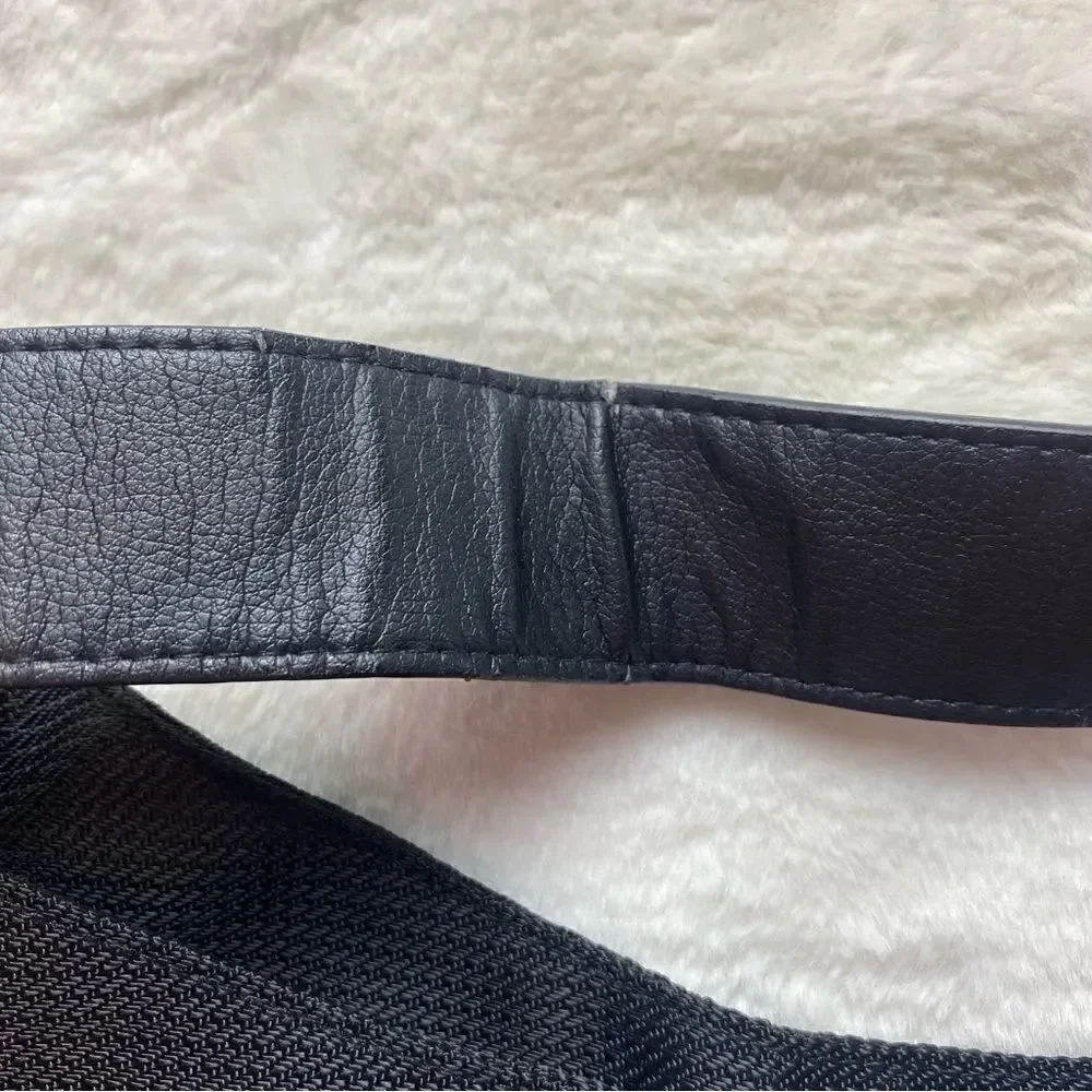 Banana Republic Black Nylon Hobo Bag